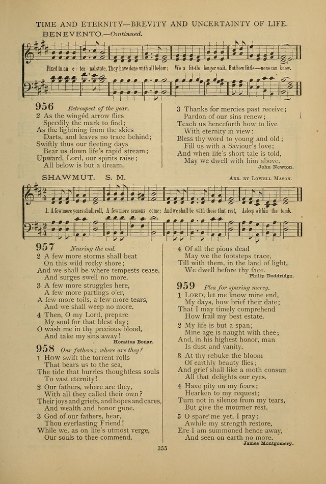 Hymnal of the Methodist Episcopal Church page 352