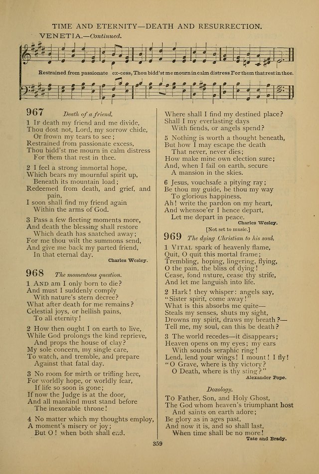Hymnal of the Methodist Episcopal Church page 356