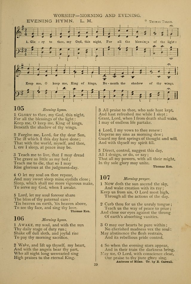 Hymnal of the Methodist Episcopal Church page 36