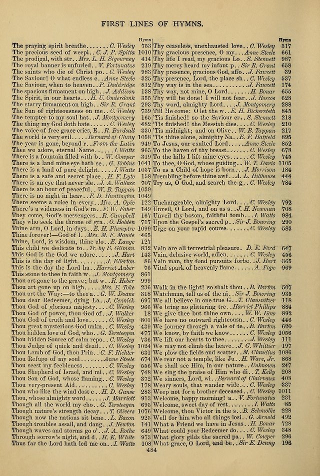 Hymnal of the Methodist Episcopal Church page 479