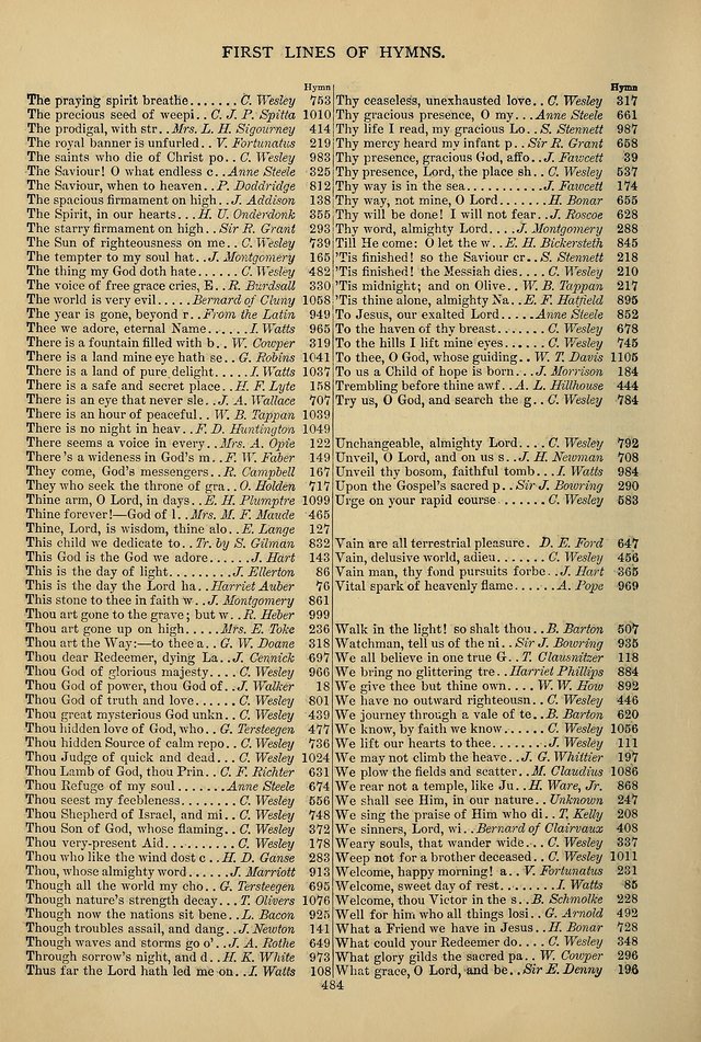 Hymnal of the Methodist Episcopal Church: with tunes page 479