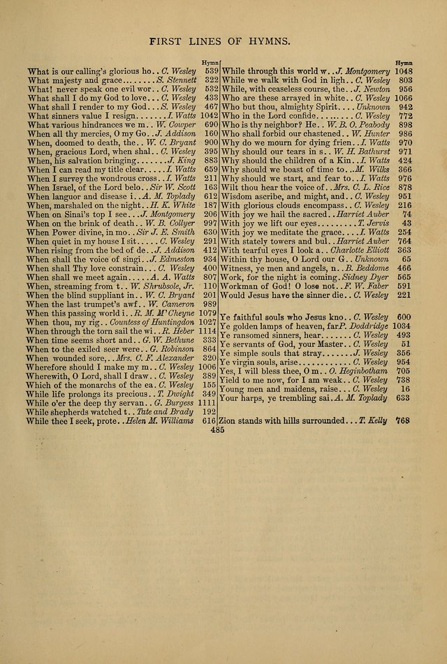 Hymnal of the Methodist Episcopal Church page 480