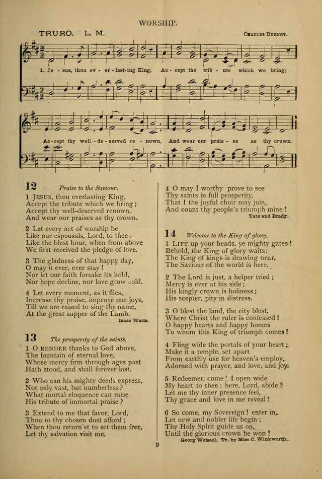 Hymnal of the Methodist Episcopal Church page 6