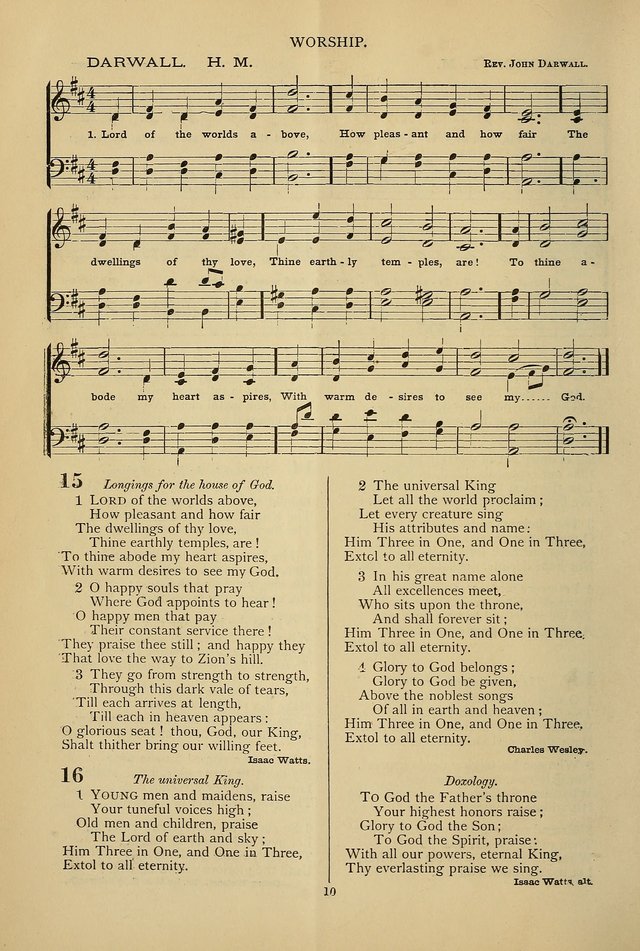 Hymnal of the Methodist Episcopal Church page 7