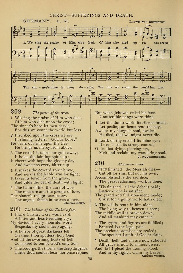 Hymnal of the Methodist Episcopal Church page 75