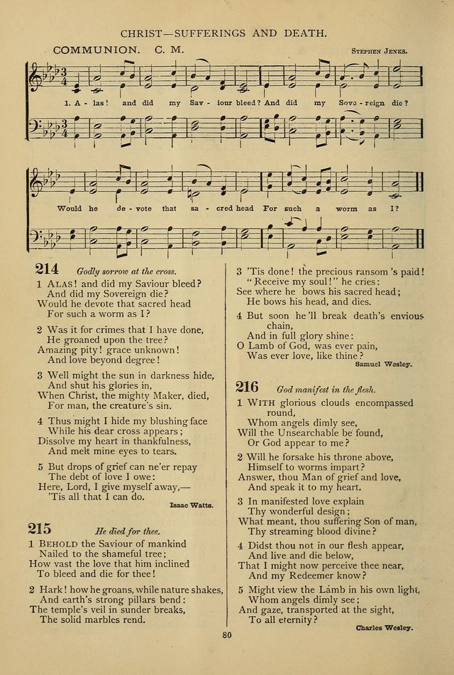 Hymnal of the Methodist Episcopal Church page 77