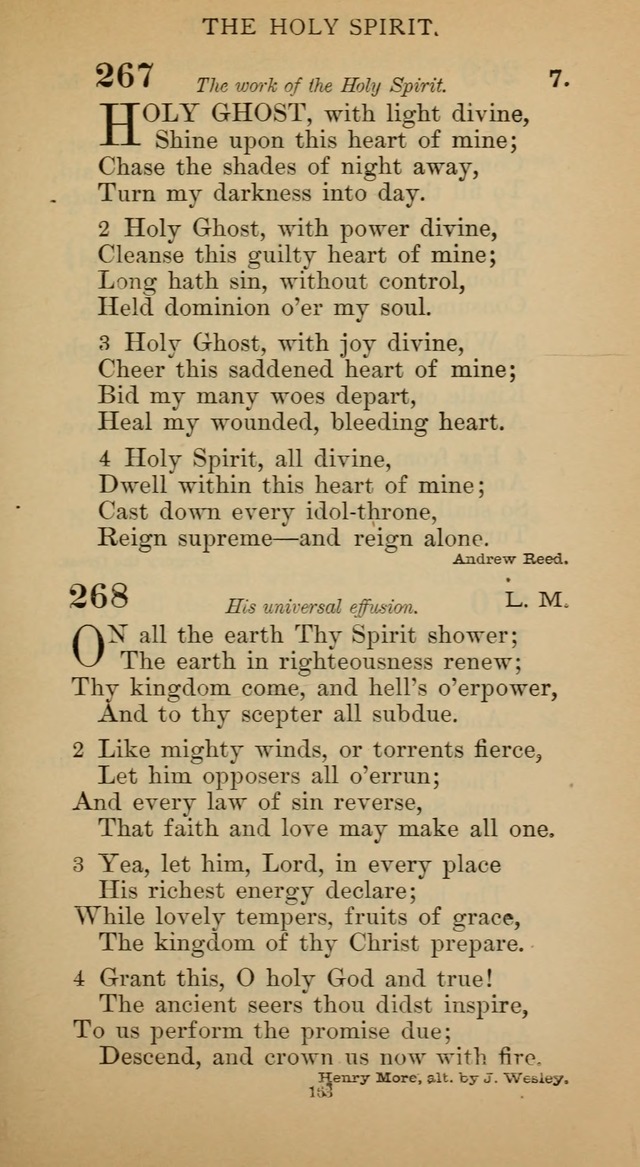 Hymnal of the Methodist Episcopal Church page 163