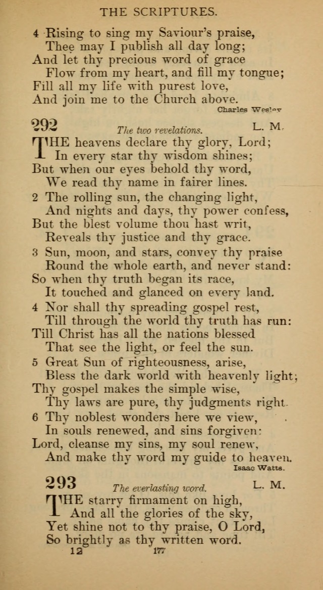 Hymnal of the Methodist Episcopal Church page 177