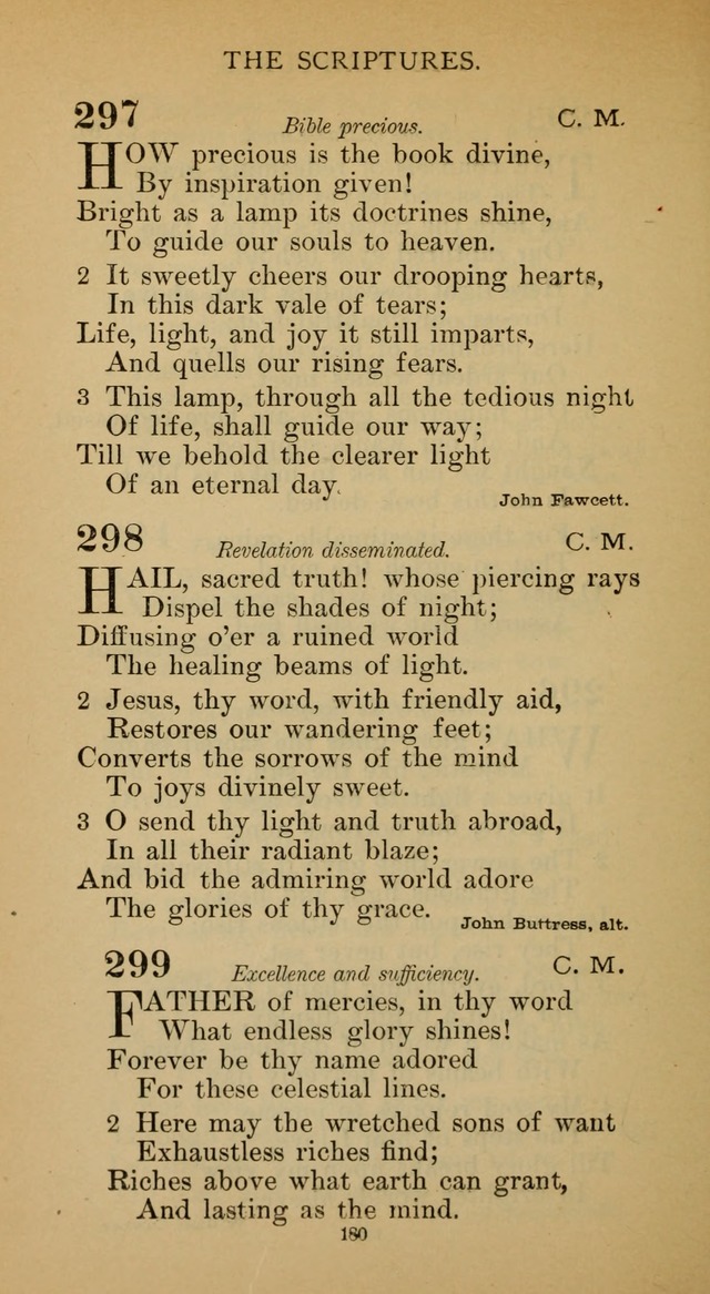 Hymnal of the Methodist Episcopal Church page 180