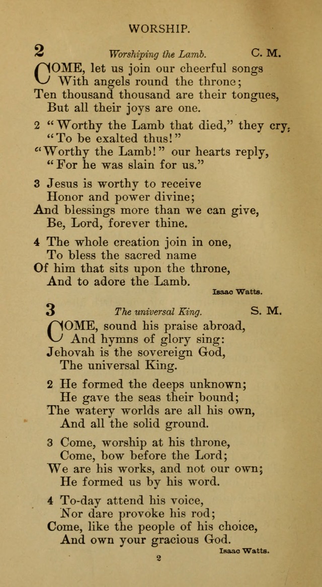 Hymnal of the Methodist Episcopal Church page 2