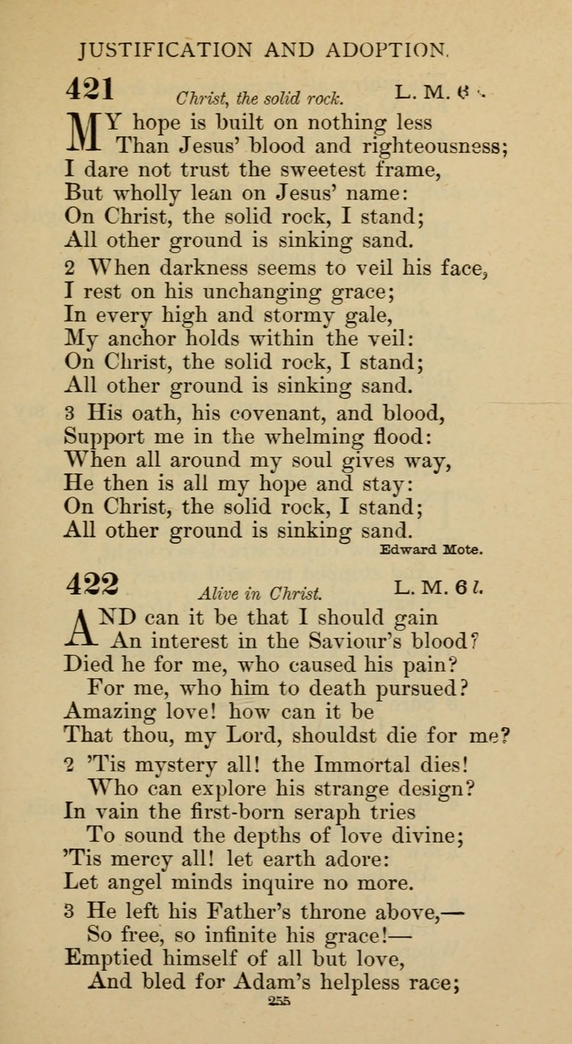 Hymnal of the Methodist Episcopal Church page 255