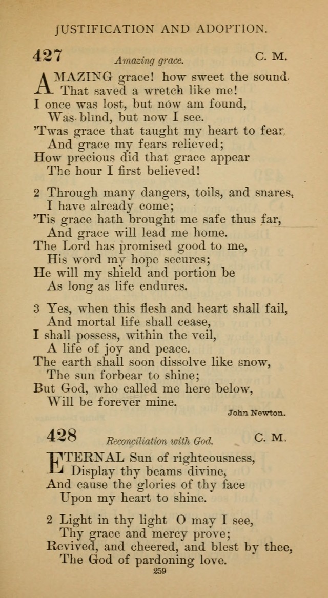 Hymnal of the Methodist Episcopal Church page 259