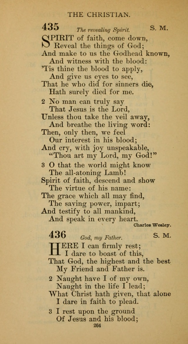 Hymnal of the Methodist Episcopal Church page 264