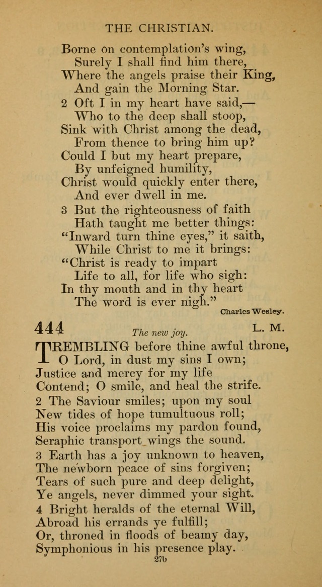 Hymnal of the Methodist Episcopal Church page 270