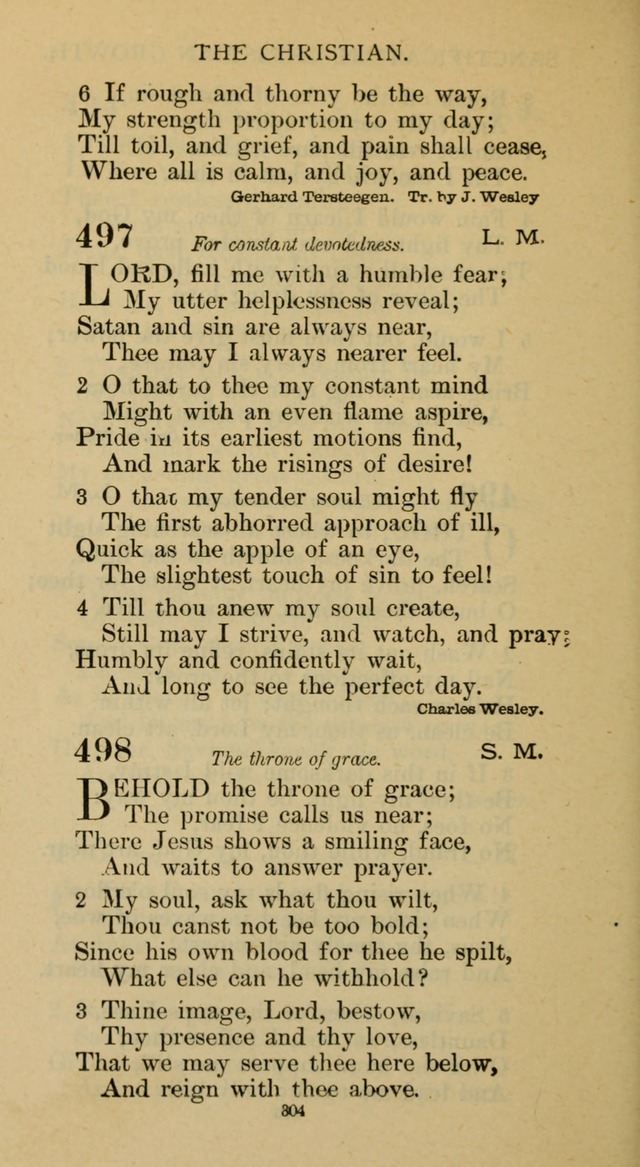 Hymnal of the Methodist Episcopal Church page 304