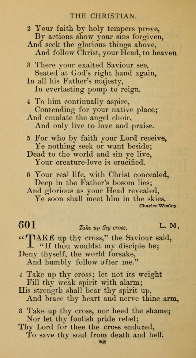 Hymnal of the Methodist Episcopal Church page 368