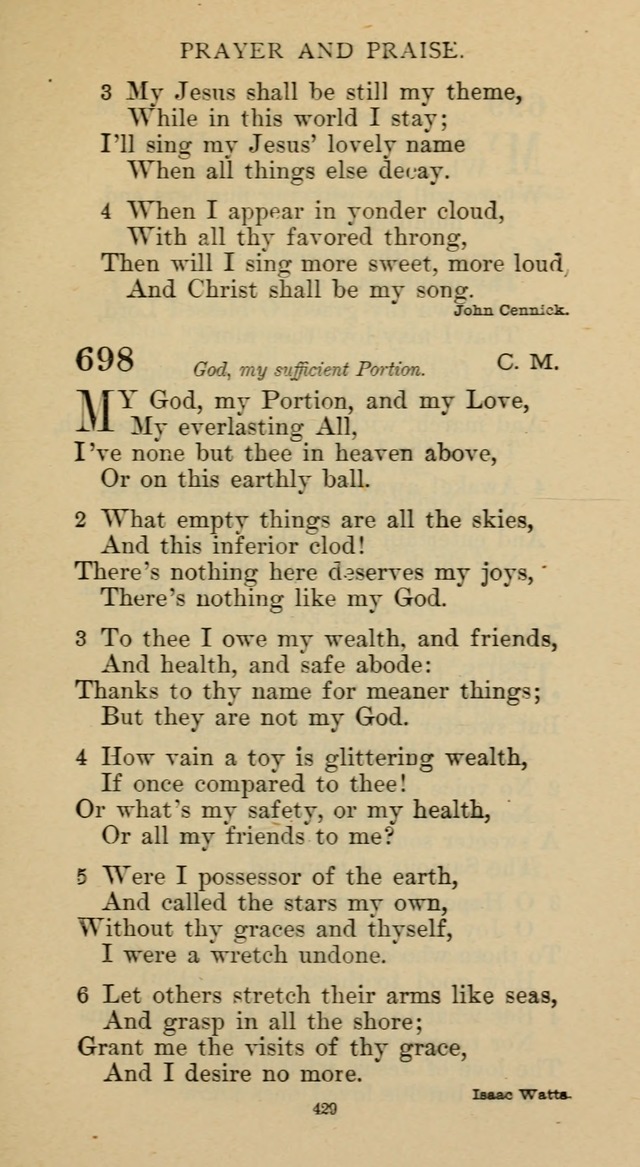 Hymnal of the Methodist Episcopal Church page 429