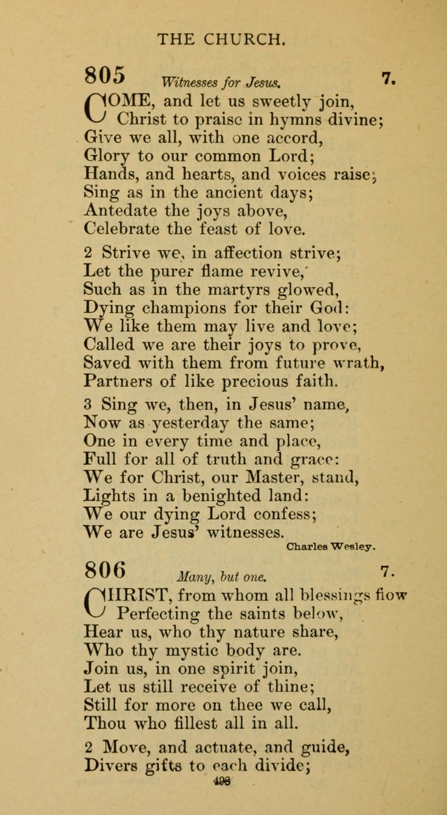 Hymnal of the Methodist Episcopal Church page 498