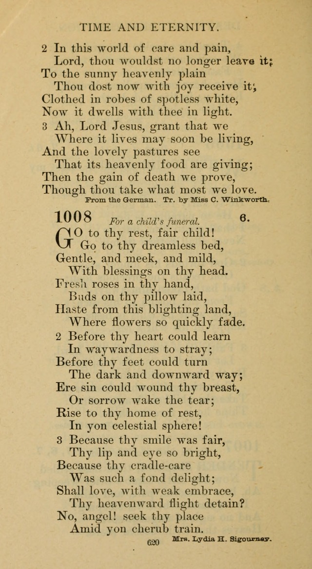 Hymnal of the Methodist Episcopal Church page 620
