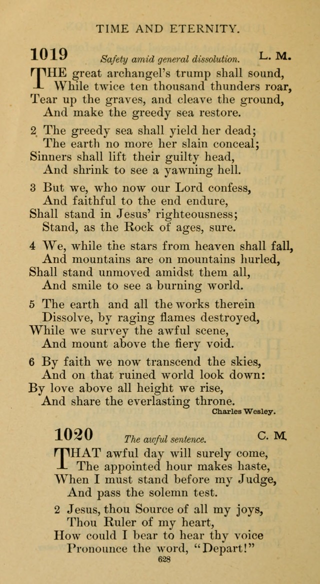 Hymnal of the Methodist Episcopal Church page 628