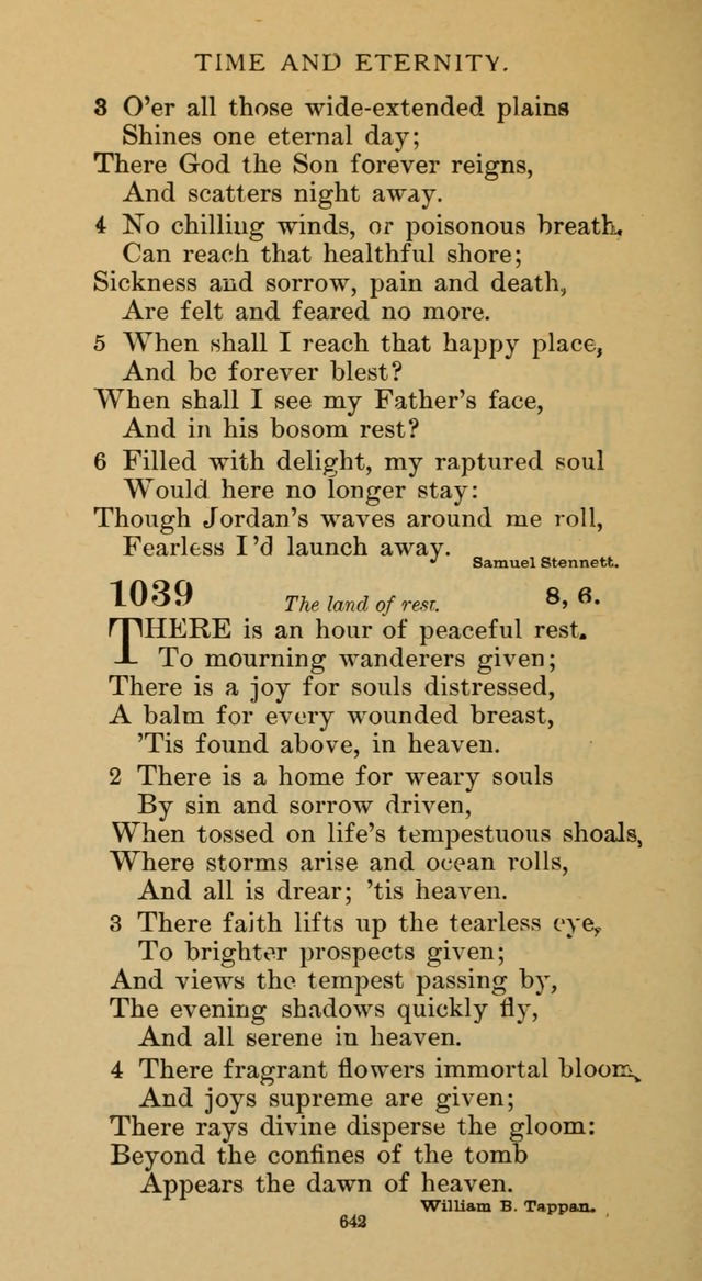 Hymnal of the Methodist Episcopal Church page 642