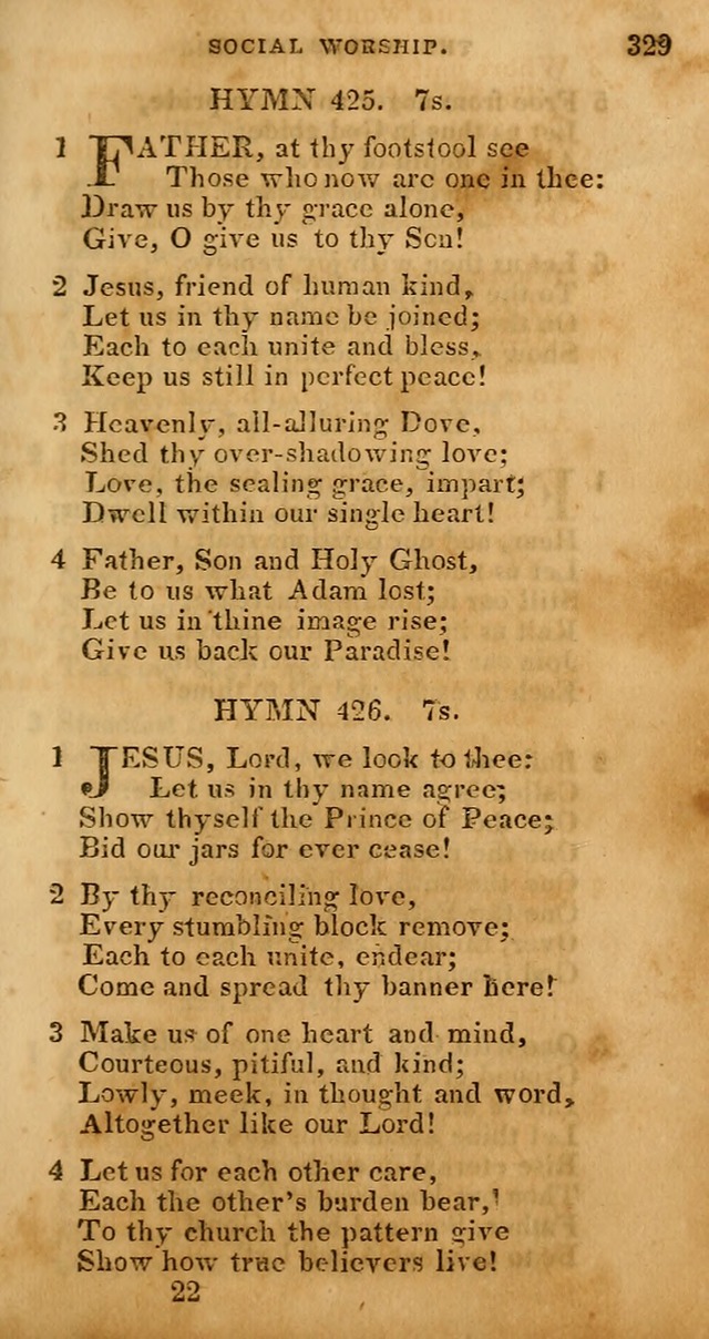 Hymn book of the Methodist Protestant Church. (4th ed.) page 331