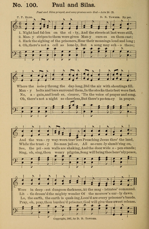 Hymns New and Old: for use in Gospel meetings and other religious services page 100