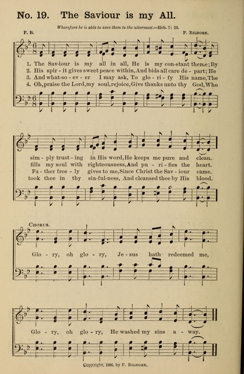 Hymns New and Old: for use in Gospel meetings and other religious services page 18