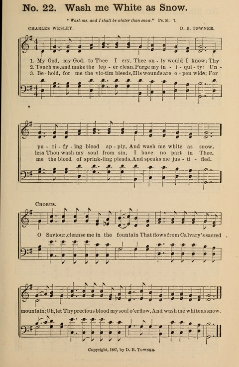 Hymns New and Old: for use in Gospel meetings and other religious services page 21