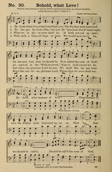 Hymns New and Old: for use in Gospel meetings and other religious services page 30