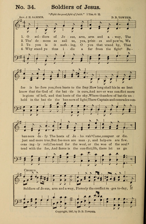 Hymns New and Old: for use in Gospel meetings and other religious services page 34
