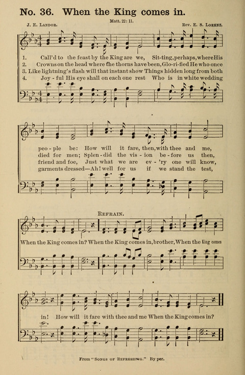 Hymns New and Old: for use in Gospel meetings and other religious services page 36