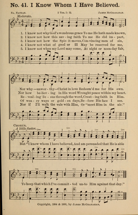 Hymns New and Old: for use in Gospel meetings and other religious services page 41