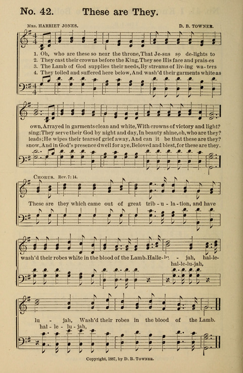 Hymns New and Old: for use in Gospel meetings and other religious services page 42