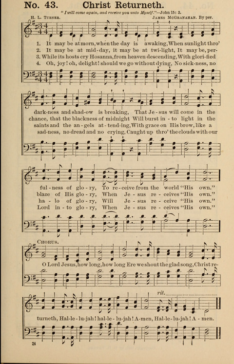 Hymns New and Old: for use in Gospel meetings and other religious services page 43