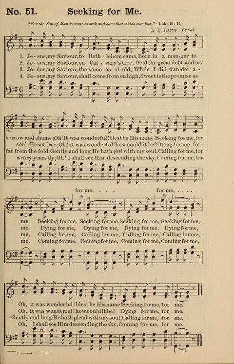 Hymns New and Old: for use in Gospel meetings and other religious services page 51