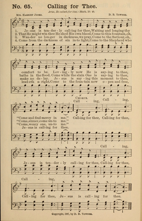 Hymns New and Old: for use in Gospel meetings and other religious services page 65