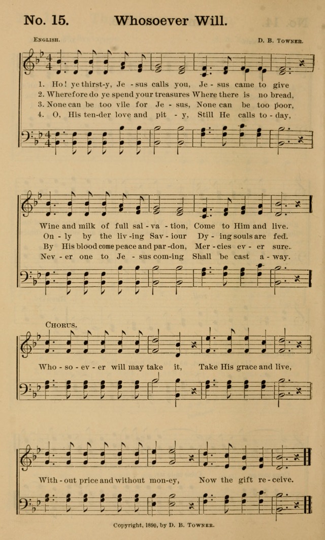 Hymns New and Old, No. 2: for use in gospel meetings and other religious services page 21