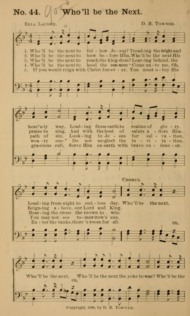 Hymns New and Old, No. 2: for use in gospel meetings and other religious services page 51