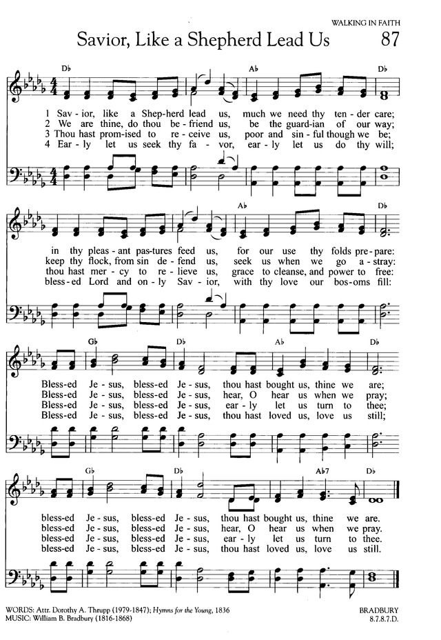 Hymns of Promise: a large print songbook page 107