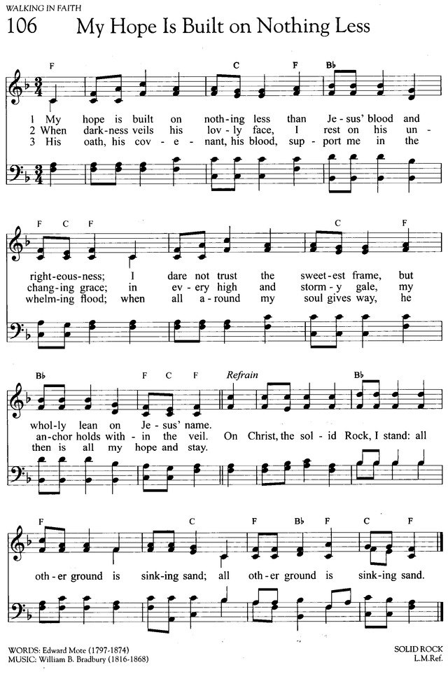 Hymns of Promise: a large print songbook page 132