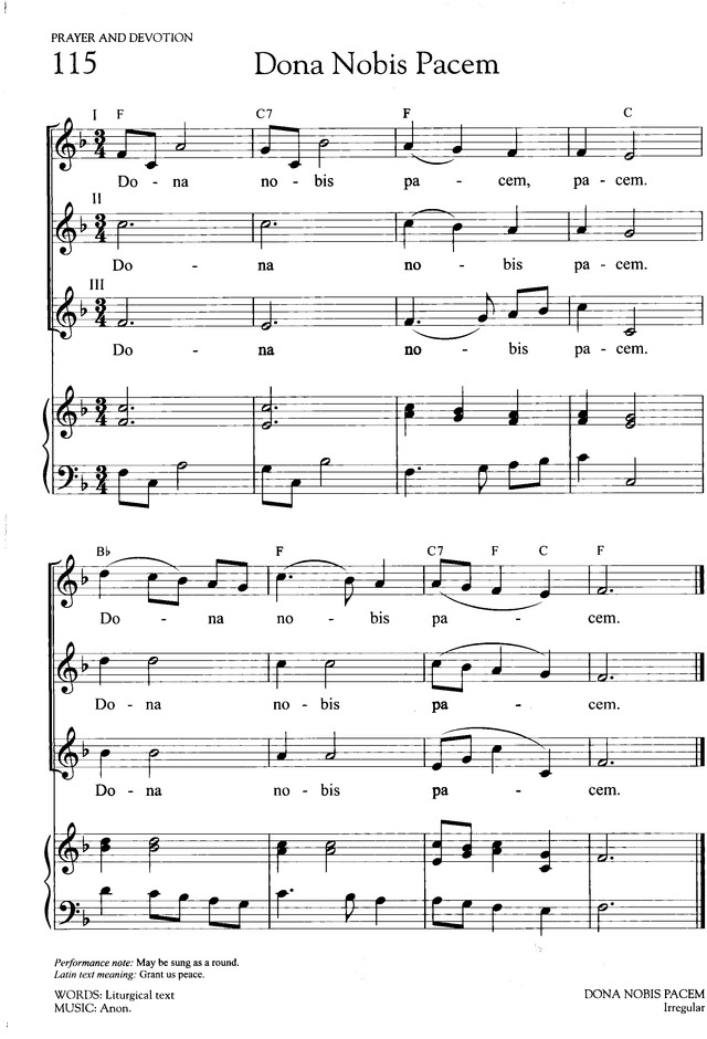 Hymns of Promise: a large print songbook page 142