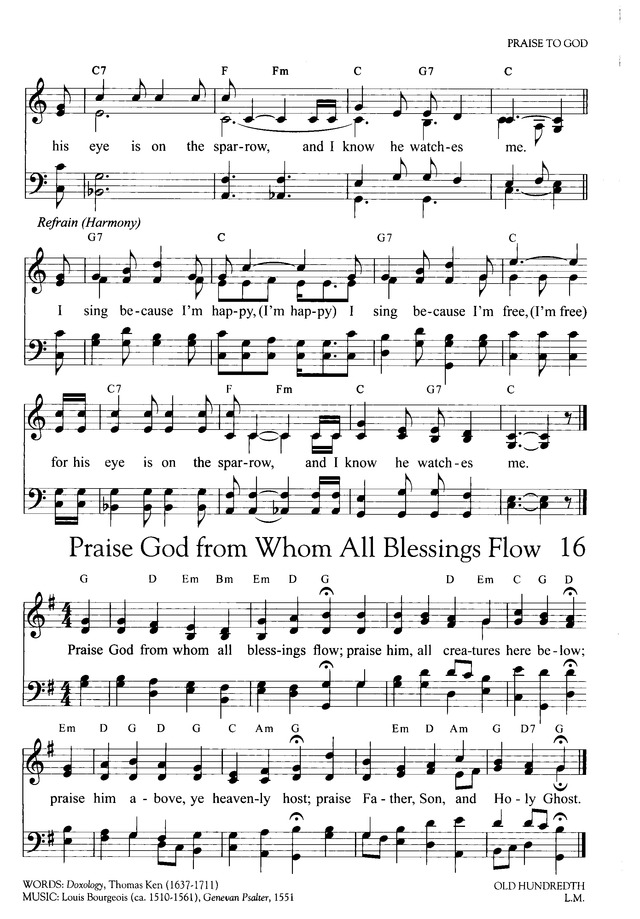 Hymns of Promise: a large print songbook page 17
