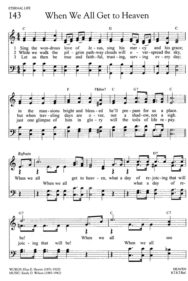 Hymns of Promise: a large print songbook page 174