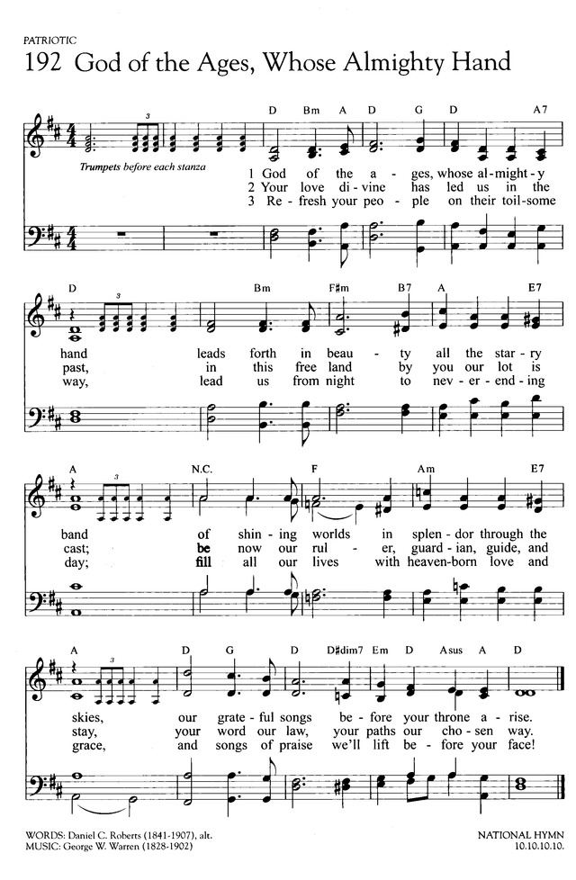 Hymns of Promise: a large print songbook page 228