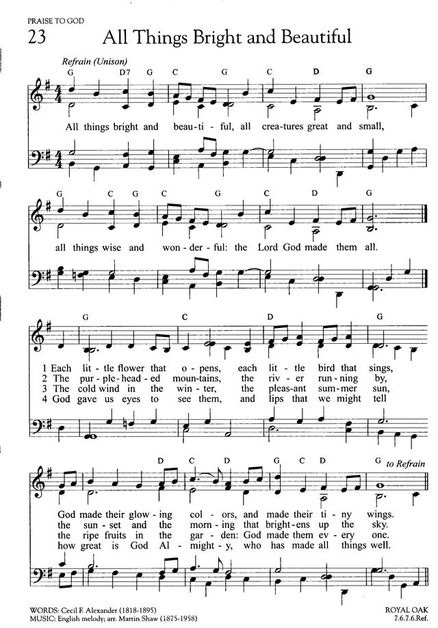 Hymns of Promise: a large print songbook page 26
