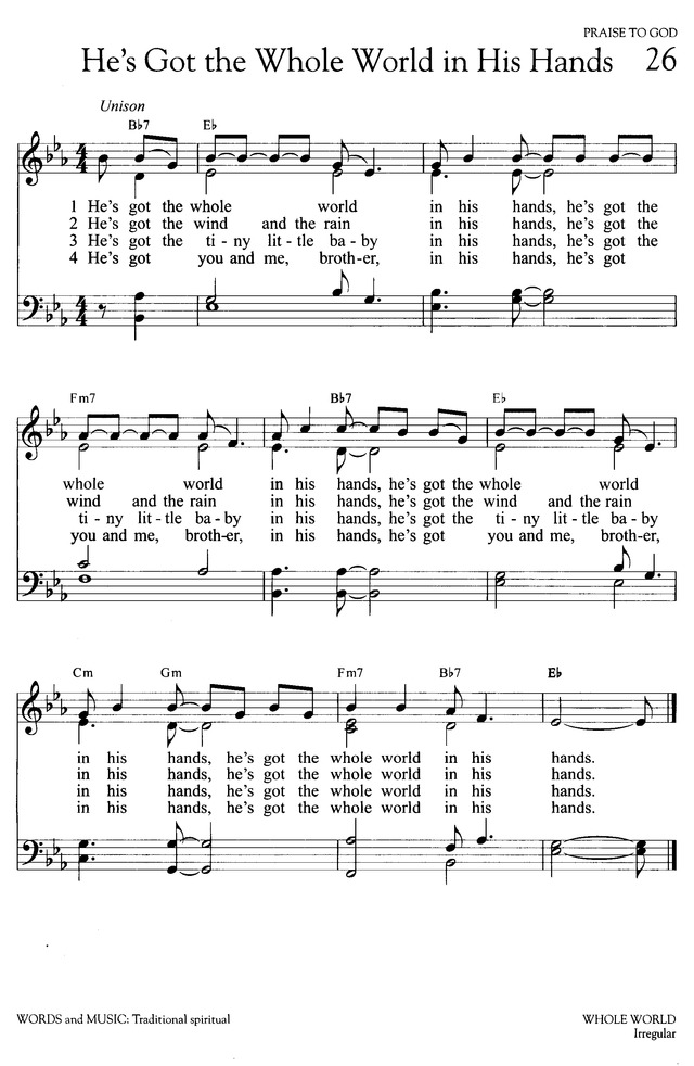 Hymns of Promise: a large print songbook page 29