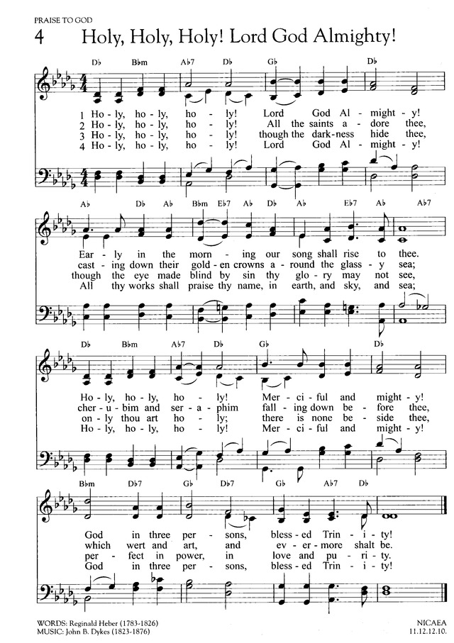 Hymns of Promise: a large print songbook page 4