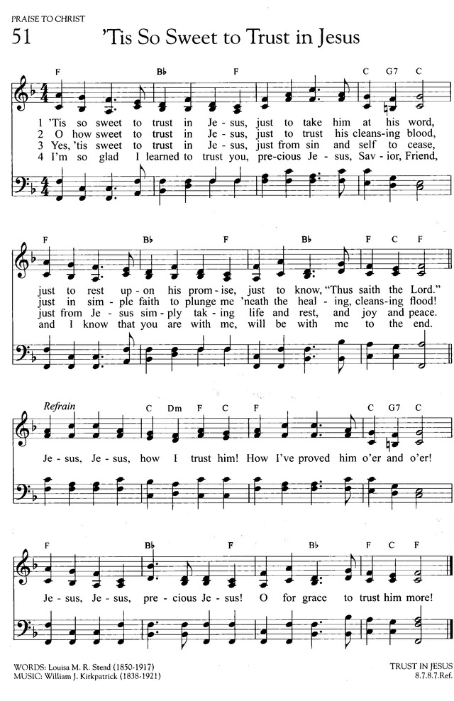 Hymns of Promise: a large print songbook page 58