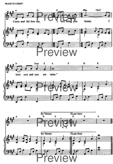 Hymns of Promise: a large print songbook page 66